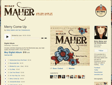 Tablet Screenshot of mollymaher.com